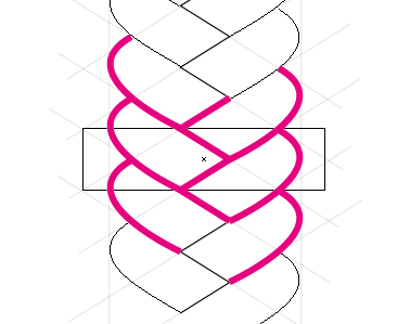 378x299 How To Create A Hair Braid Pattern Brush In Illustrator