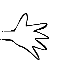 316x261 Punch Fist Bump Sticker