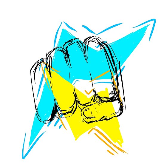 550x550 fist bump drawing design posters
