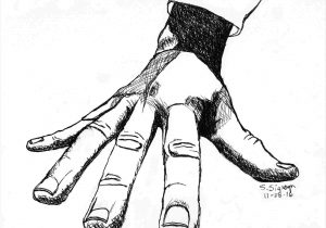 300x210 How To Draw A Left Hand Fist How To Draw Cartoon Hands