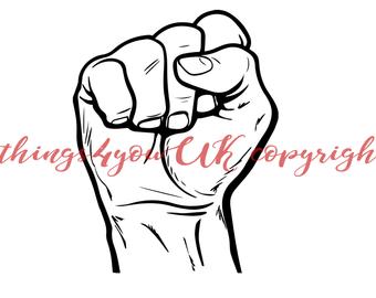 340x270 Raised Fist Etsy