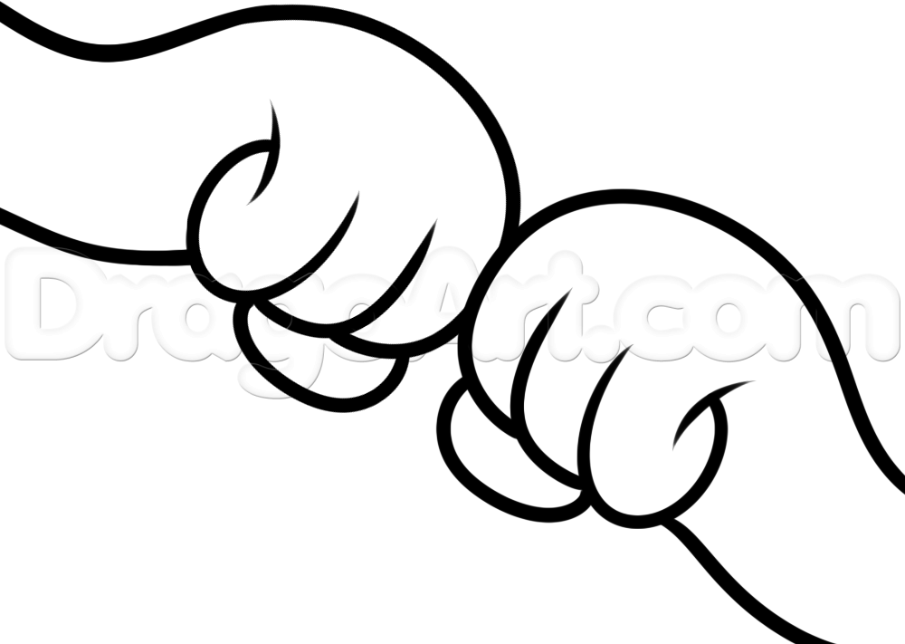 1000x711 draw bro fists, step