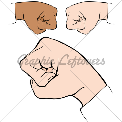 500x500 Fist Bump Gl Stock Images