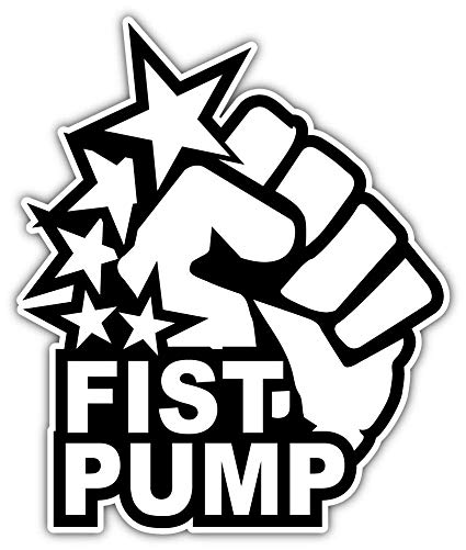 425x501 fist pump jdm sticker car bumper decal x home