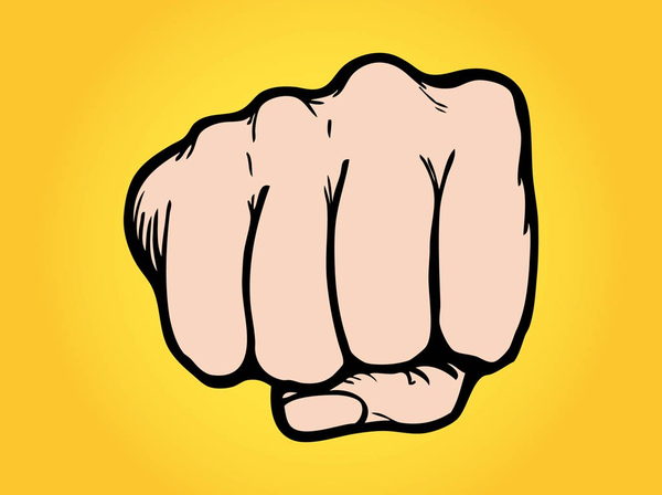 600x448 Clipart Fist Pump Free Images