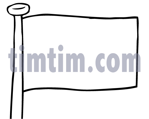 579x461 Free Drawing Of Flag Blank Bw From The Category Holidays Tourism