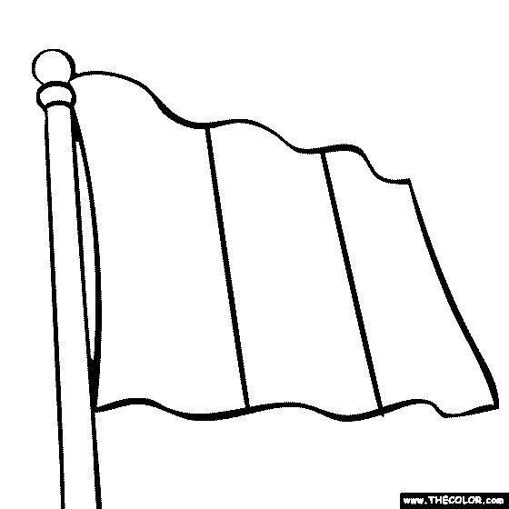 560x560 Flag Coloring Pages Free Online Thecolor