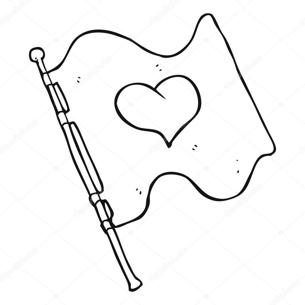 1024x1024 Flag Drawing Free Download