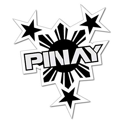 425x425 Pinay Philippines Sticker Flag Bumper Water Proof