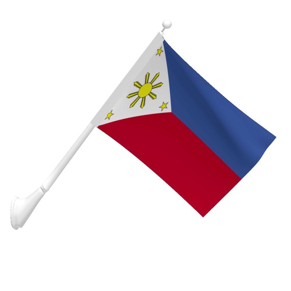 1000x1000 clipart flag philippine