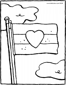 233x300 Flag On A Flagpole