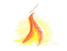 279x210 How To Draw Flames