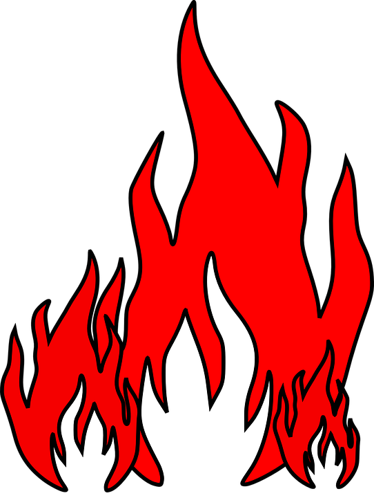 542x720 J Drawing Flame Transparent Png Clipart Free Download