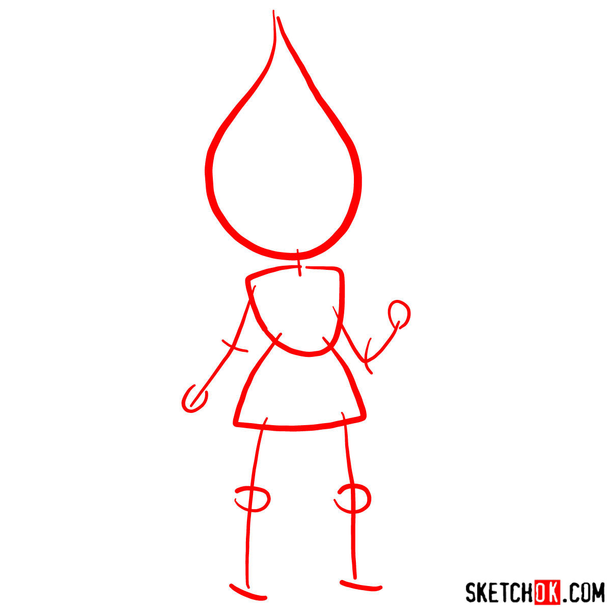 1200x1200 How To Draw Flame Princess