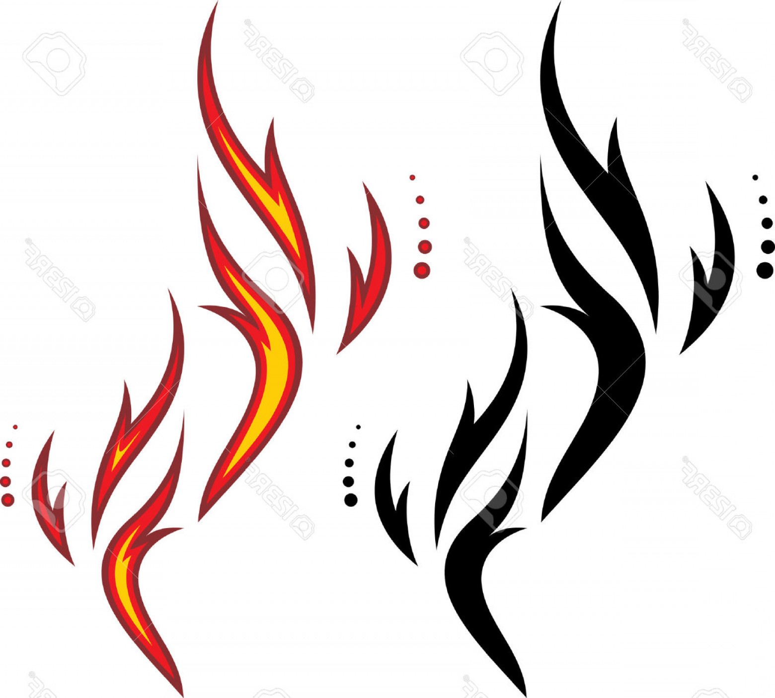 1560x1405 Fire Tattoo