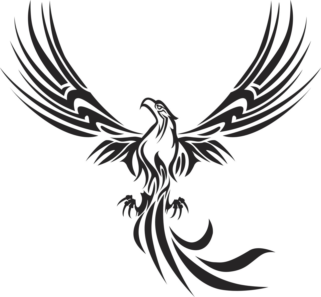 1280x1185 Phoenix Tattoo Designs