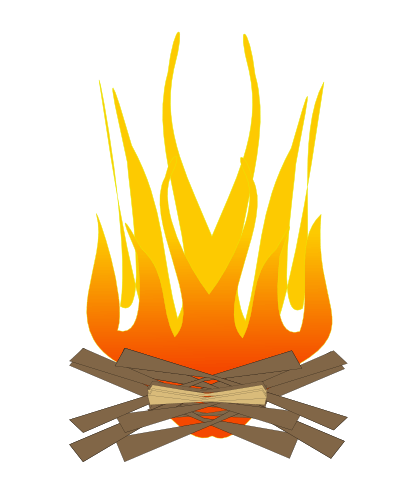 415x503 Drawing Campfire Pencil Frames Illustrations Hd Images