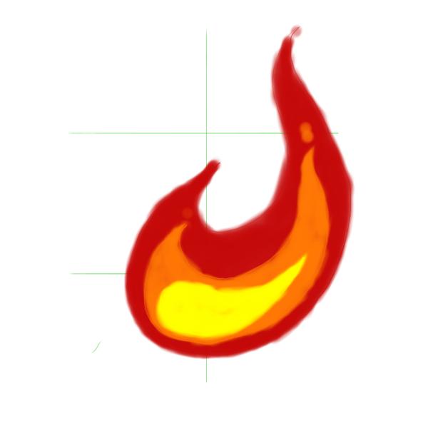 600x600 How To Draw Flames