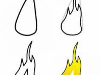 200x150 Flame Outline Awesome Hot Rod Flames Outlines Flames Graphics Set