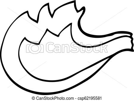 450x339 Huge Collection Of 'flame Line Drawing' Download More Than