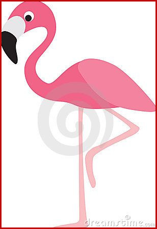 308x450 Simply Flamingo Drawing Image Of Drawing For Free