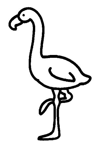 375x567 Flamingo Coloring