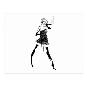 307x307 flapper postcards zazzle au