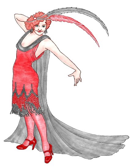 435x550 scarlet flapper posters