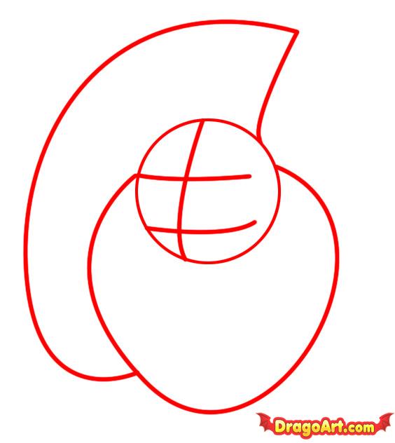 564x632 Draw Flareon, Step