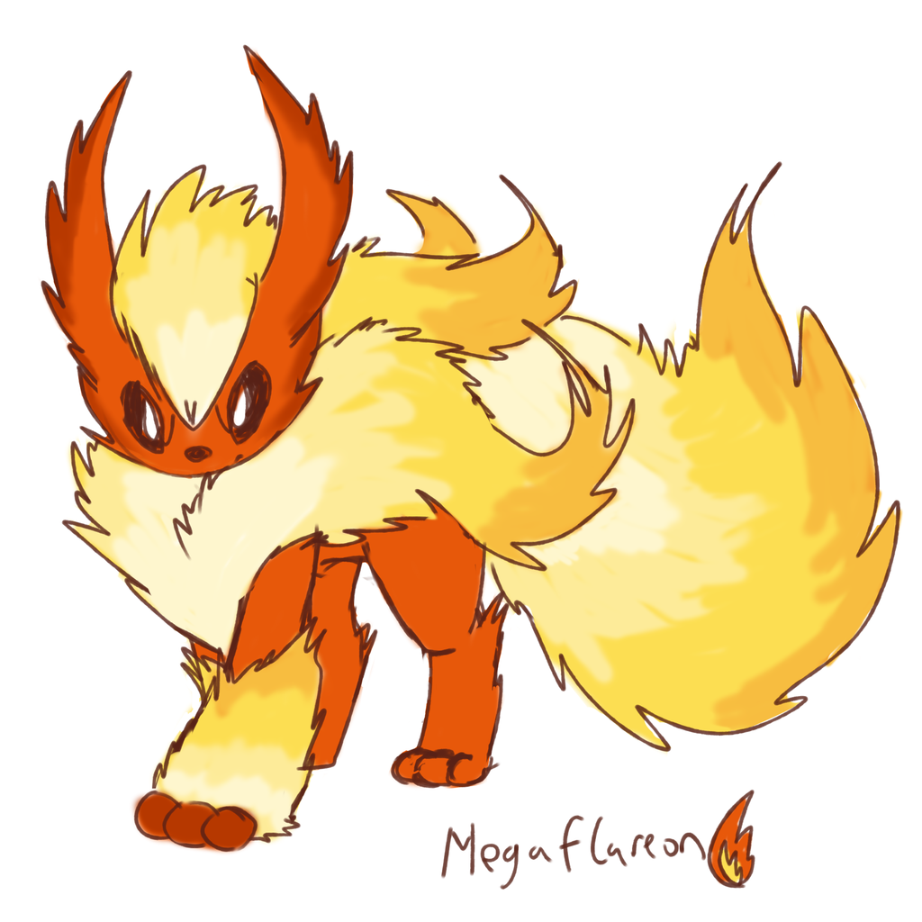 1024x1024 Mega Flareon