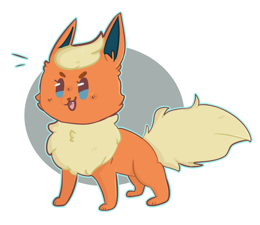1024x888 Some Flareon Drawing I Did