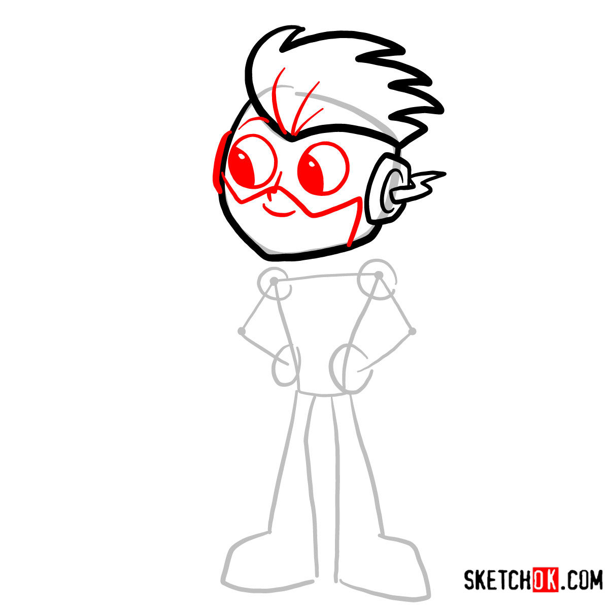 1200x1200 How To Draw Kid Flash Chibi Teen Titans