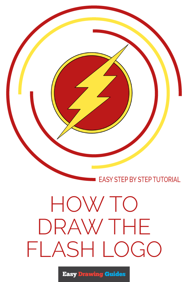 600x900 How To Draw The Flash Logo