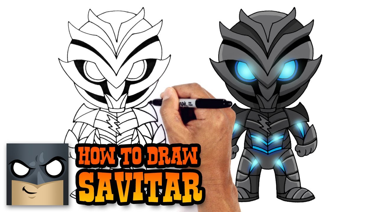 1280x720 How To Draw Savitar The Flash