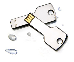 250x210 Card Plastic Metal Key Shape Usb Flash Drive, Rs Piece Id