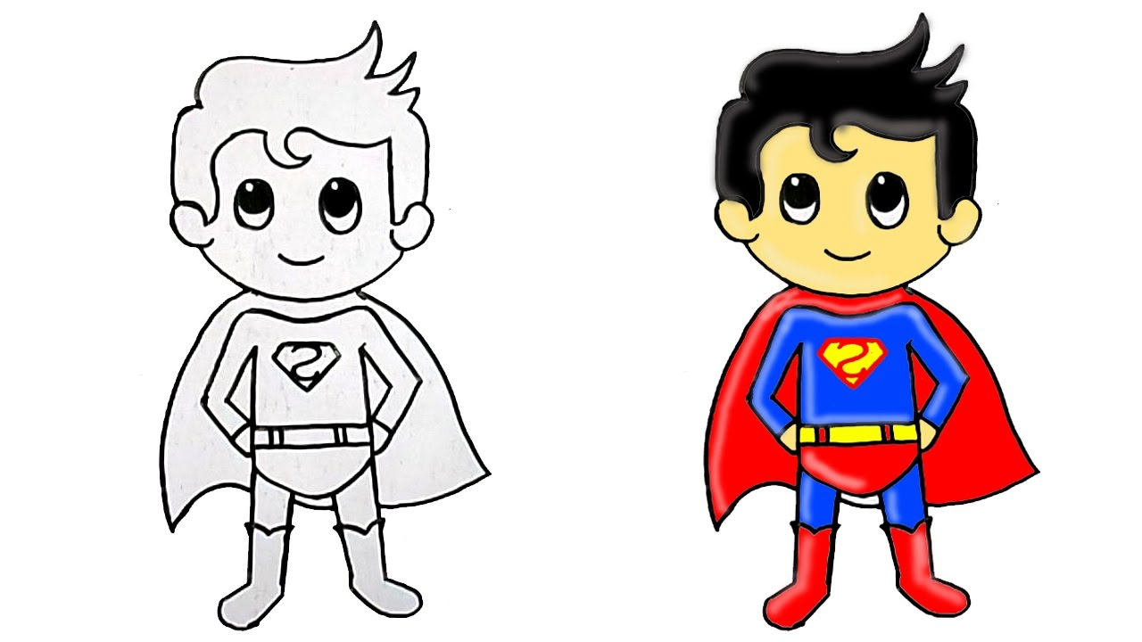 Flash Superhero Drawing | Free download on ClipArtMag