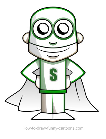 340x445 Flash Hero Drawings