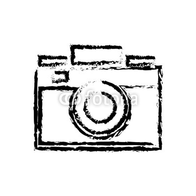 400x400 Photo Camera Flash Lens Image Sketch Vector Illustration Buy