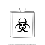 150x150 Learn How To Draw A Biohazard Flask