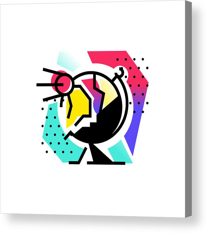 666x750 Illustration Of A Globe Flat Icon, Logo Illustration Planet