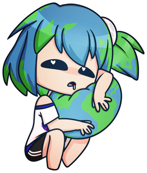 297x350 Sleepy Earth Chan!