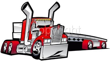 444x246 Flatbed Truck Clipart Clip Art