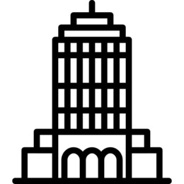 260x260 Skyline, Building, Drawing, Transparent Png Image Clipart Free