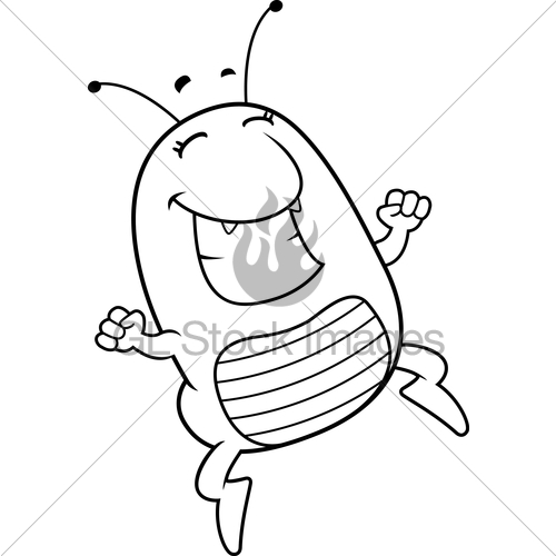 500x500 Cartoon Flea Success Gl Stock Images