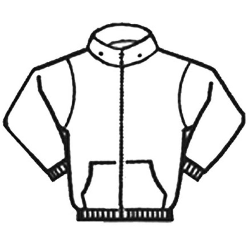 800x800 fire resistant cottonpoly one sided fleece full