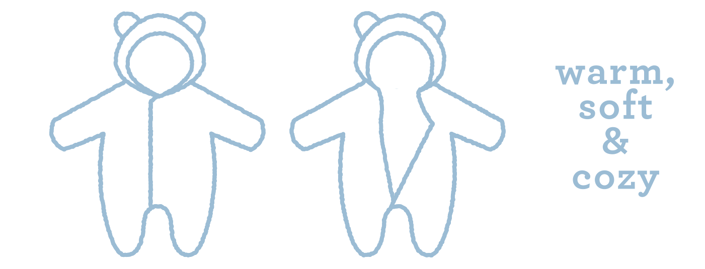 1401x535 smart little bears raspberry fleece magnetic snowsuit bunting pram