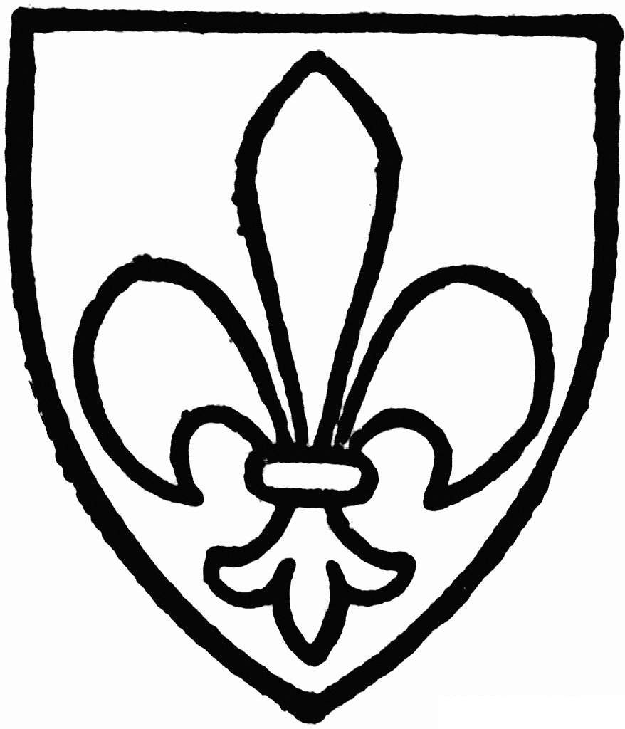 878x1024 Fleur De Lis Coloring Pages Lovely Hand Drawing