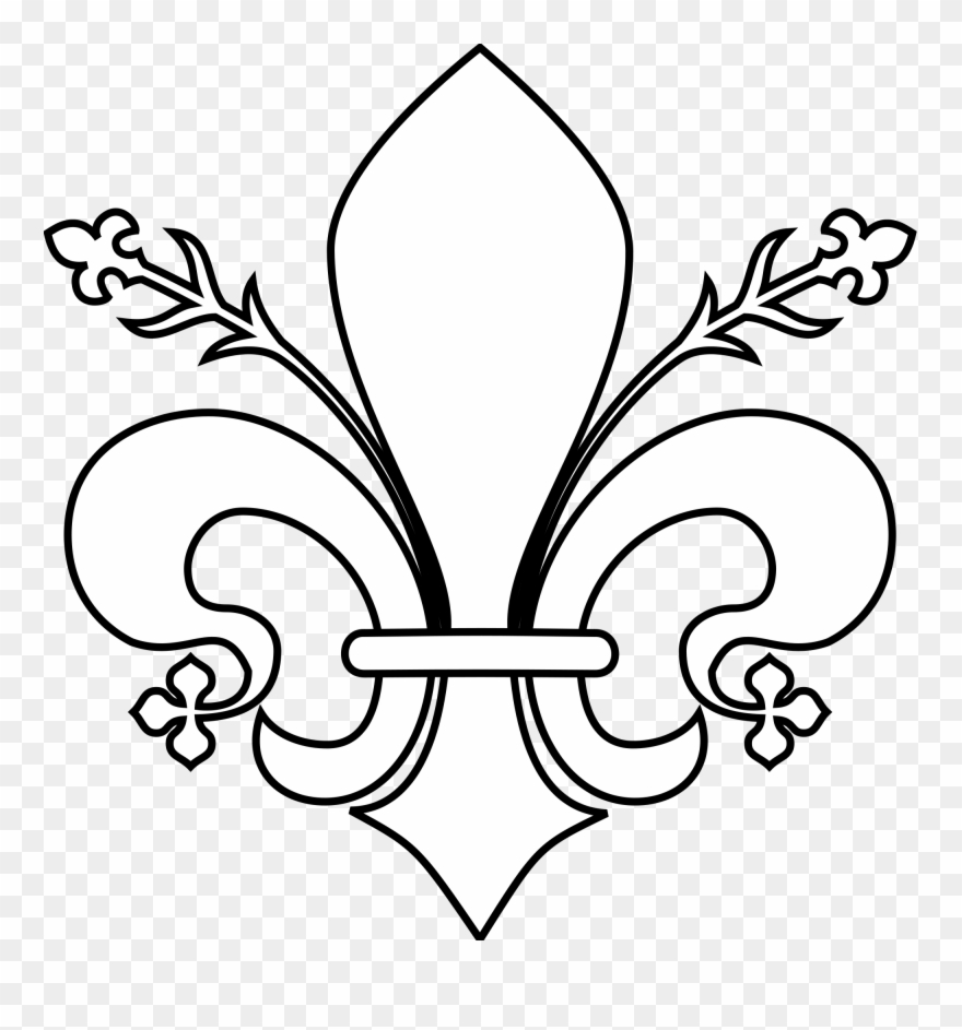 880x943 Fleur De Lis Png Meuble Fleur De Lis