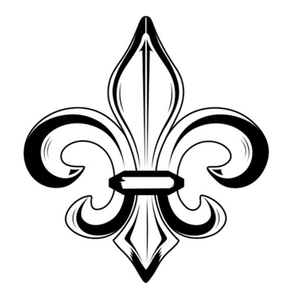 600x600 Strepik Fleur De Lis