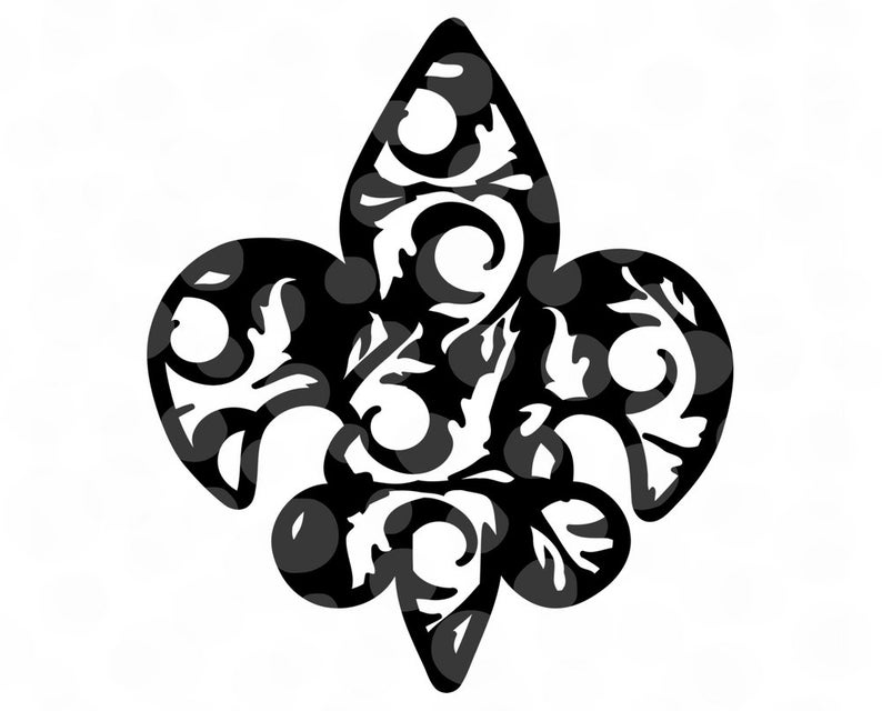 794x640 Fleur De Lys Fleur De Lis Png Pdf French Lily Etsy